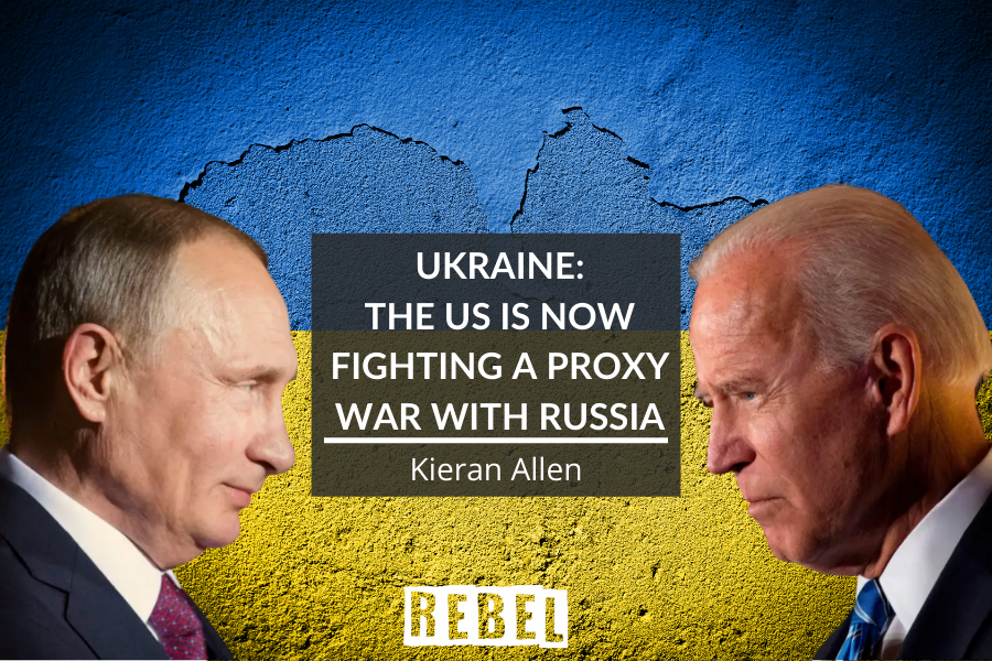 Ukraina: Stany Zjednoczone toczą wojnę zastępczą z Rosją - REBEL